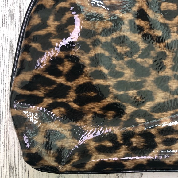 Betsey Johnson Leopard Print Cosmetic Bag - Picture 3 of 8